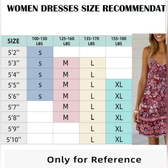 Women's Pink Boho Floral Sundress NWT Multicolored 1 Tier Adjustable Straps - Picture 3 of 9